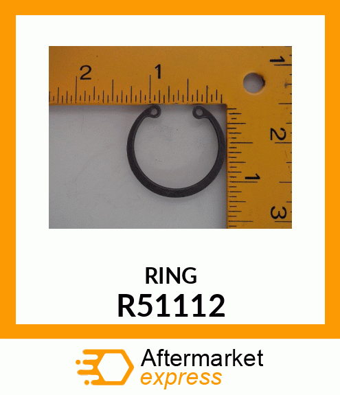 RING, RETAINING R51112