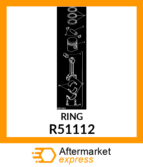 RING, RETAINING R51112