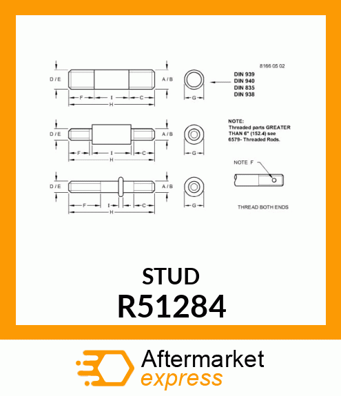 STUD R51284