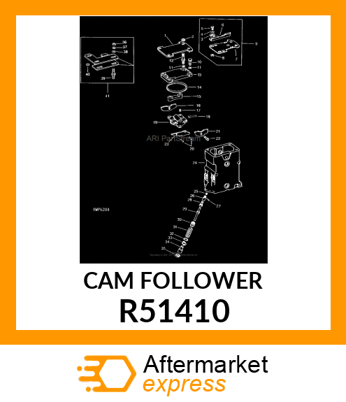 CAM FOLLOWER R51410