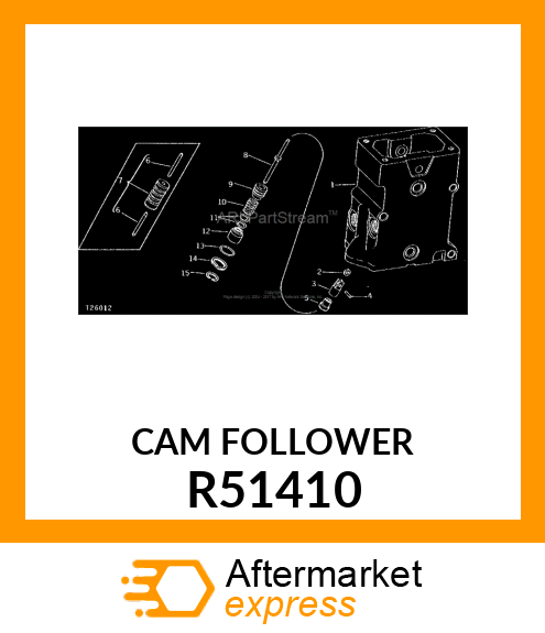 CAM FOLLOWER R51410