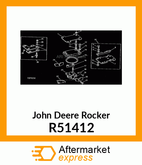 ROCKER,SELECTIVE CONTROL VALVE R51412