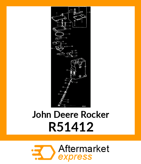 ROCKER,SELECTIVE CONTROL VALVE R51412