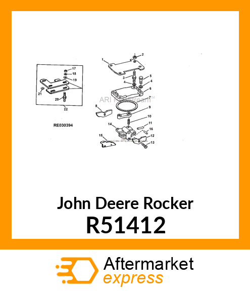 ROCKER,SELECTIVE CONTROL VALVE R51412