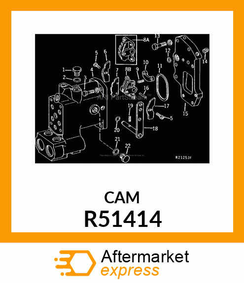 CAM,VALVE OPERATING,REGULAR R51414