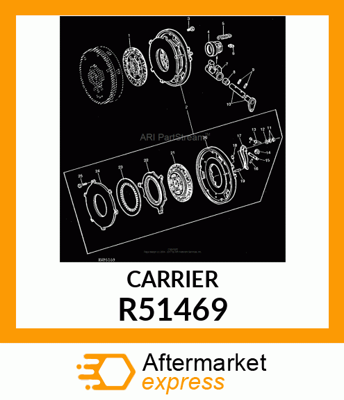 CARRIER,CLUTCH RELEASE BEARING R51469