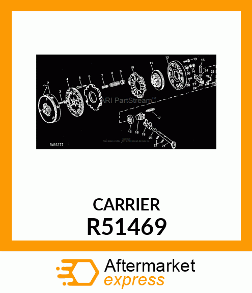 CARRIER,CLUTCH RELEASE BEARING R51469