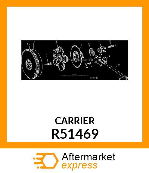 CARRIER,CLUTCH RELEASE BEARING R51469