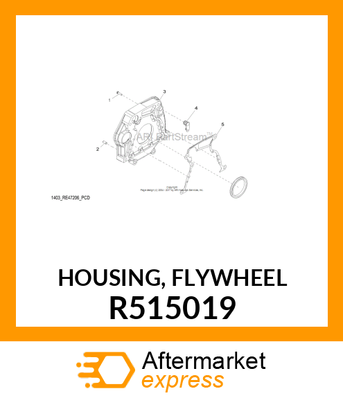 HOUSING, FLYWHEEL R515019