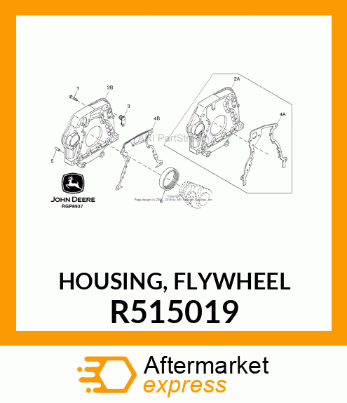 HOUSING, FLYWHEEL R515019