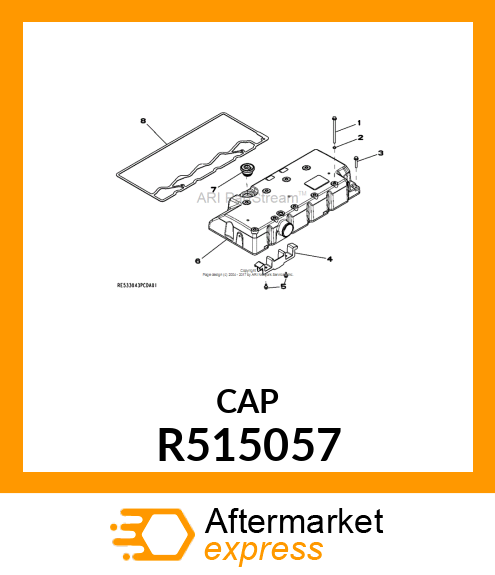 CAP, OIL FILLER R515057