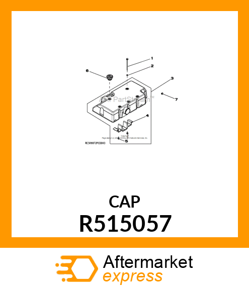 CAP, OIL FILLER R515057