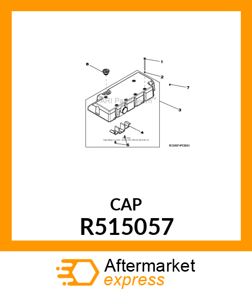 CAP, OIL FILLER R515057