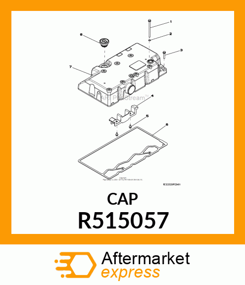 CAP, OIL FILLER R515057