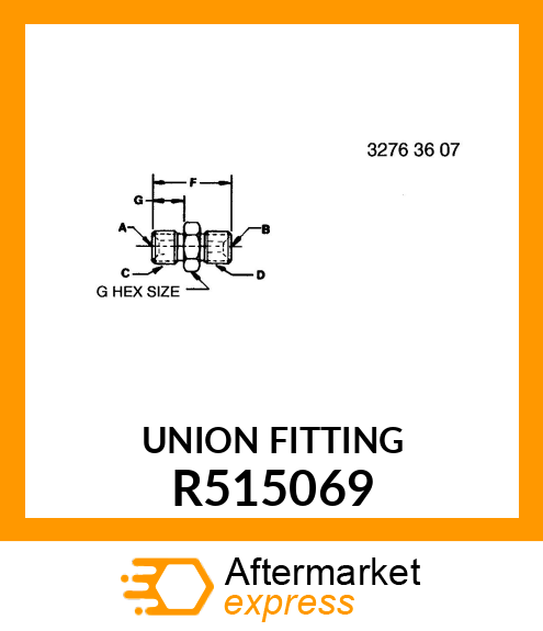 UNION FITTING R515069