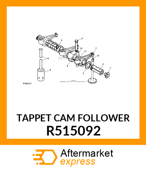 CAM FOLLOWER R515092