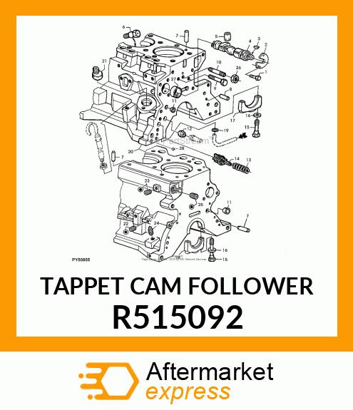 CAM FOLLOWER R515092