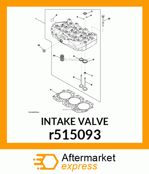 INTAKE VALVE r515093