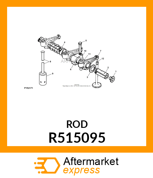 PUSH ROD R515095