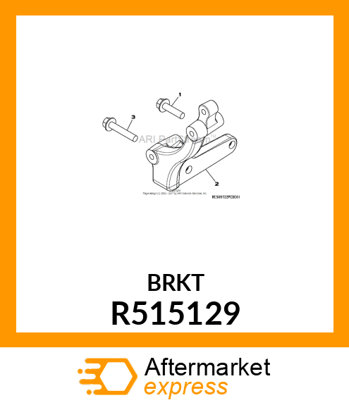 BRACKET, ALTERNATOR R515129