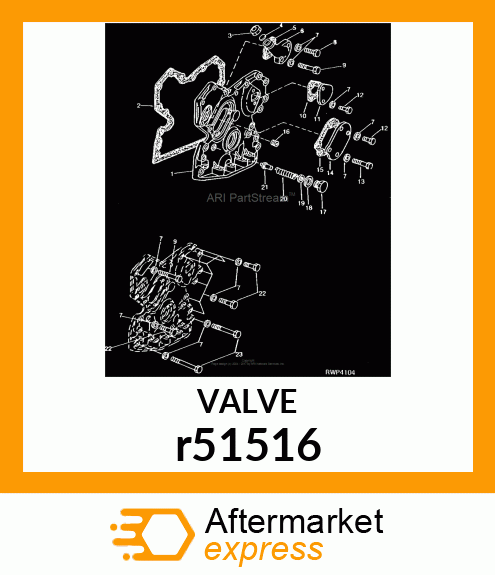 VALVE, PRESSURE REGULATION r51516