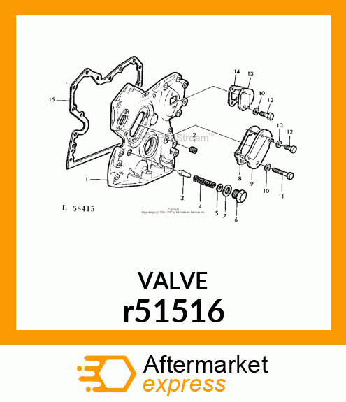 VALVE, PRESSURE REGULATION r51516