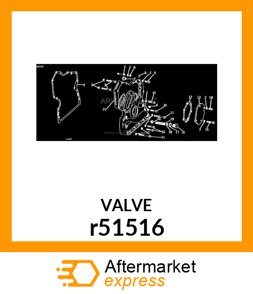 VALVE, PRESSURE REGULATION r51516