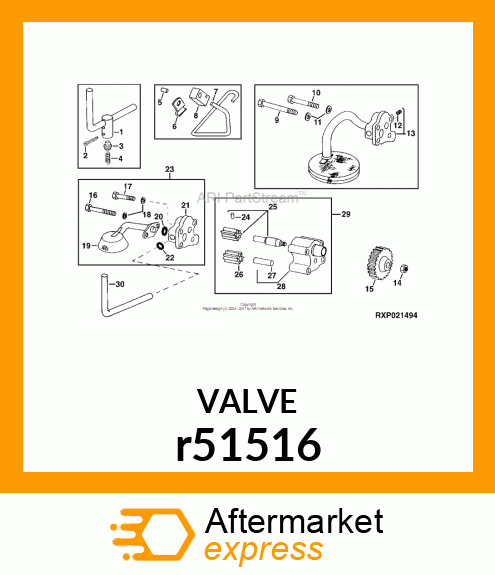 VALVE, PRESSURE REGULATION r51516