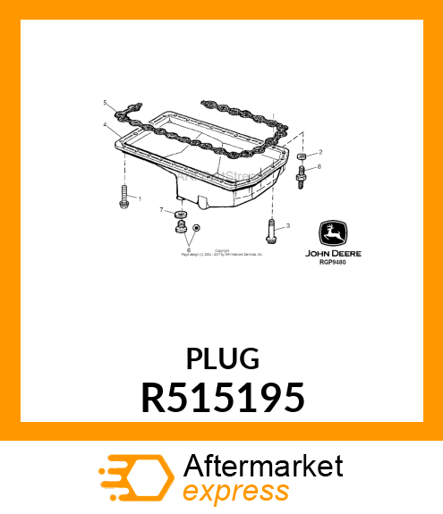 PLUG, DRAIN R515195