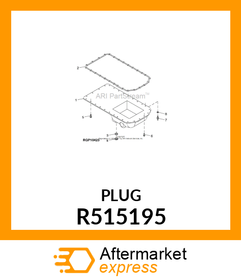 PLUG, DRAIN R515195