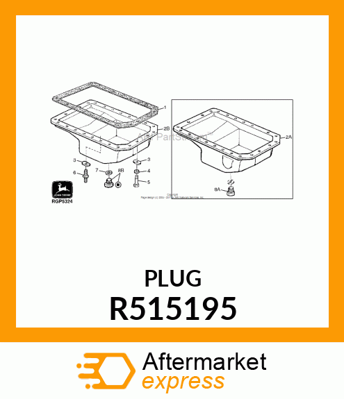 PLUG, DRAIN R515195