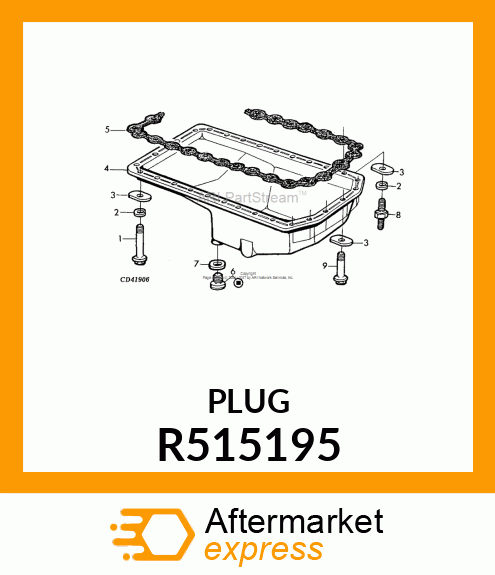 PLUG, DRAIN R515195