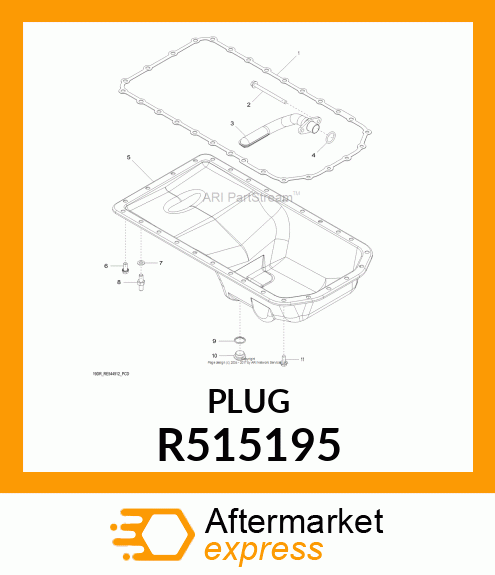 PLUG, DRAIN R515195