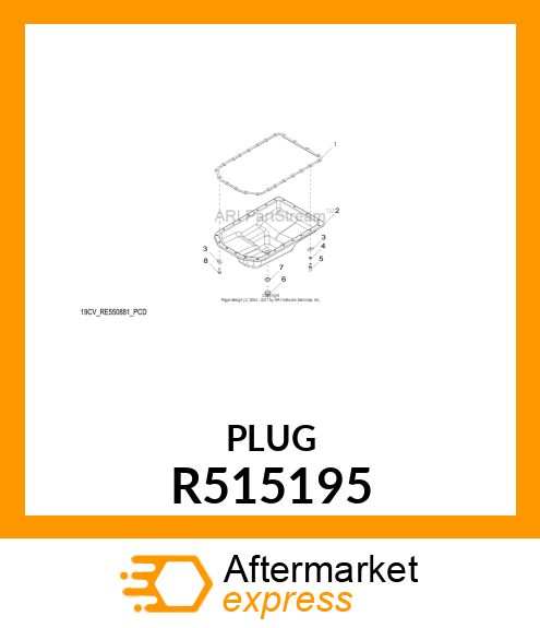 PLUG, DRAIN R515195