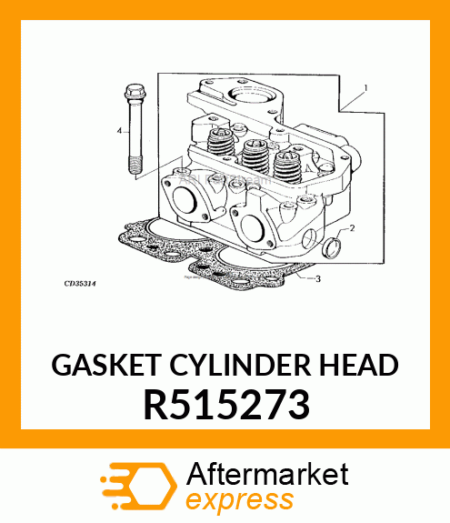 ENGINE CYLINDER HEAD GASKET,CYLINDE R515273