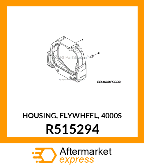 HOUSING, FLYWHEEL, 4000S R515294