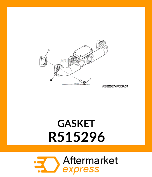 GASKET, EXHAUST MANIFOLD R515296