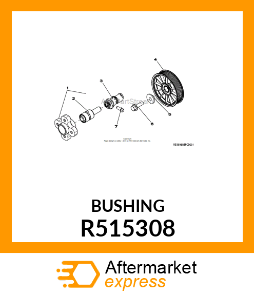 BUSHING, THREADED R515308