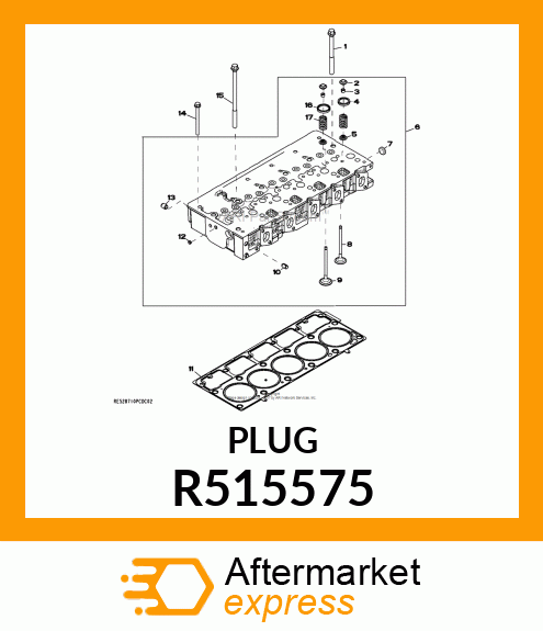 PLUG, CUP R515575