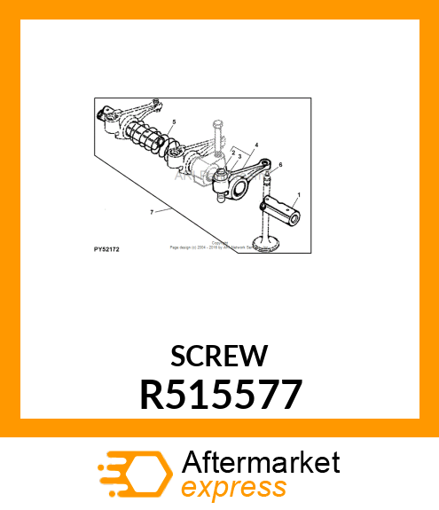 SCREW, SPECIAL R515577