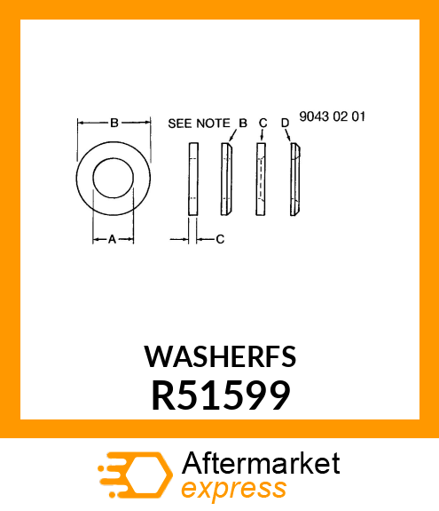 WASHER R51599