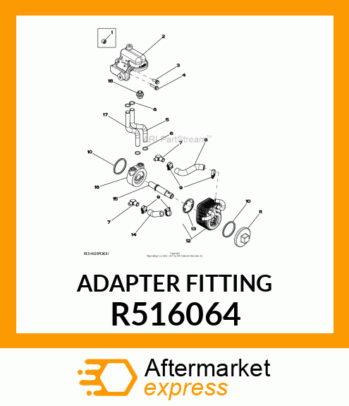 ADAPTER FITTING R516064