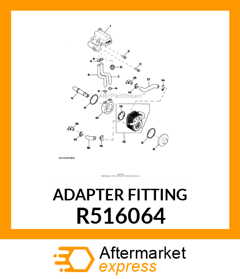 ADAPTER FITTING R516064