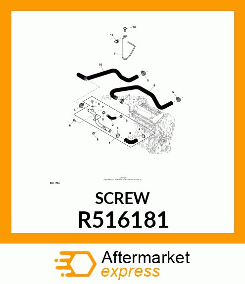 CAP SCREW R516181