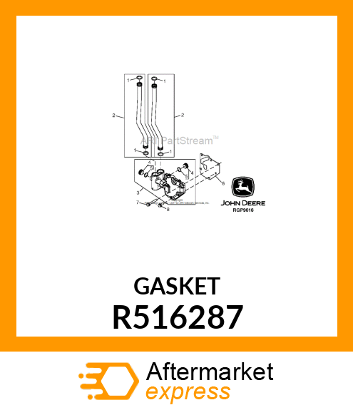 GASKET, OIL FILTER R516287