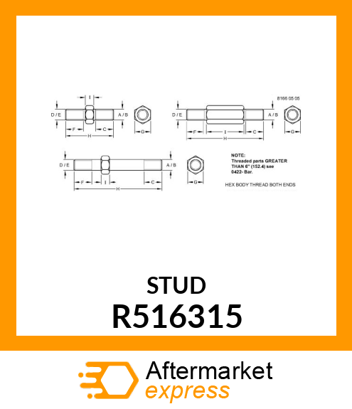 STUD R516315