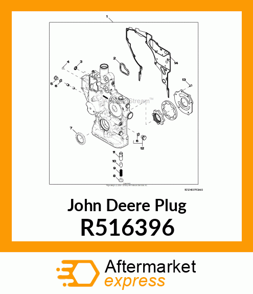 EXPANSION PLUG, PRV R516396