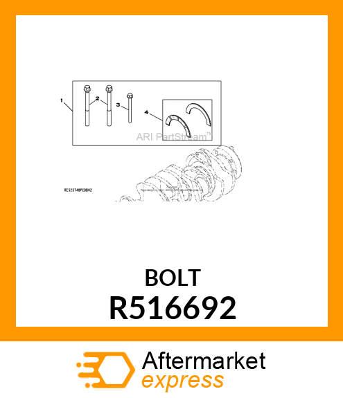 SCREW, SPECIAL SHORT R516692