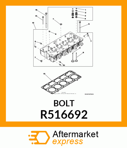 SCREW, SPECIAL SHORT R516692