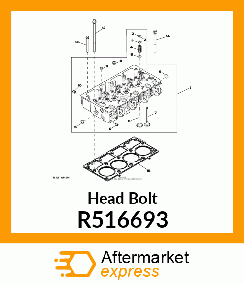 SCREW, SPECIAL, LONG R516693